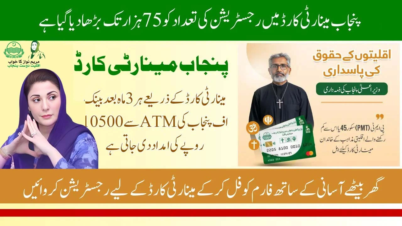 How to Get RS 10,500 Every Three Months in Minority Card & How To Register?