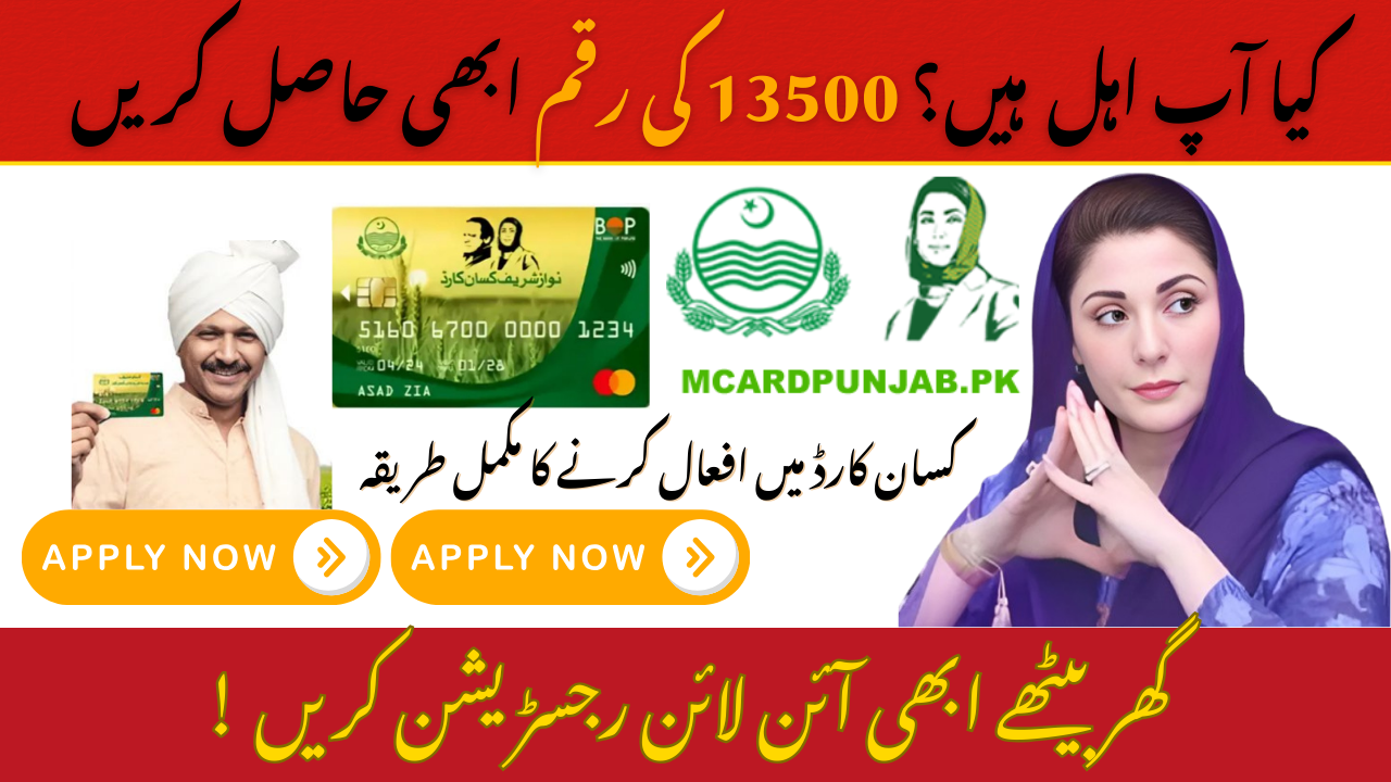 BISP Quarterly Payment RS 13,500 & Punjab Kisan Card Scheme 2025