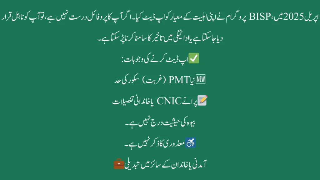 BISP 8171 NADRA April 2025 Update – Everything You Need to Know to Get Your Rs. 13,500
