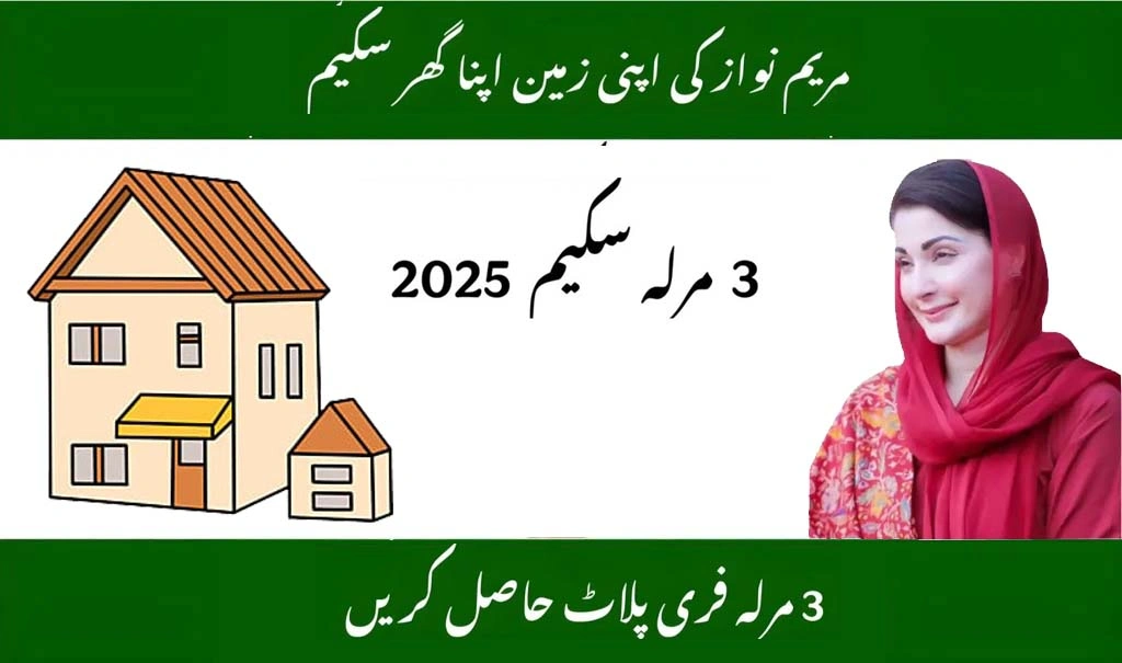 Apni Zameen Apna Ghar 3 Marla Scheme 2025