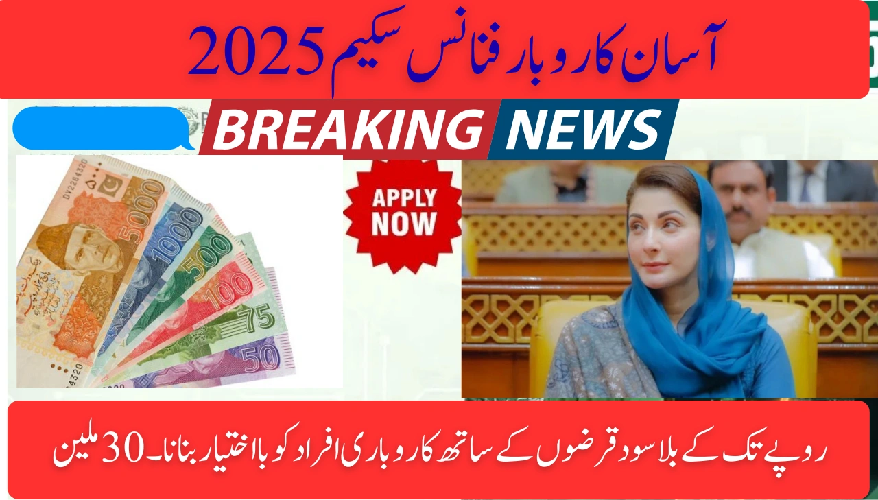 Asaan Karobar Finance Scheme 2025 Empowering Entrepreneurs with Interest-Free Loans up to Rs. 30 Million